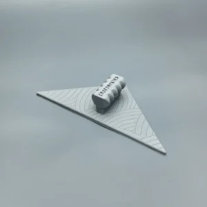 Шлифовальная терка «треугольник маленький» с липучкой, 142x61мм  - CRAFTMASTER