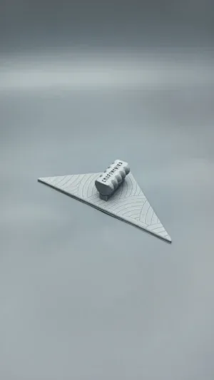 Шлифовальная терка «треугольник маленький» с липучкой, 142x61мм - CRAFTMASTER